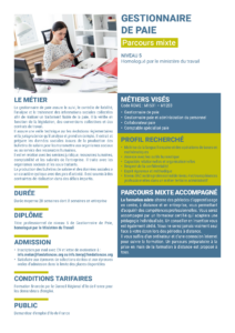 gestionnaire de paie - mixte