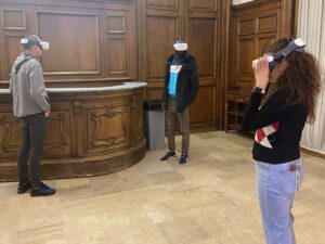 Tour des Métiers 77 - casque réalité virtuelle stagiaires EOM et ITI