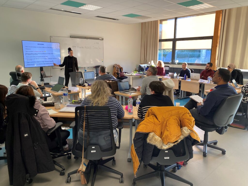 Les stagiaires de la formation de Formateur professionnel d’adultes