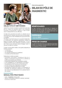 Fiche parcours Bilan pôle diagnostic